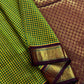 Silk Cotton Saree ✨ – Green & Mustard Checks with Maroon Zari Diamond Weave
Vibrant Checked Body in Green & Mustard Yellow
Rich Maroon Base with Intricate Zari Diamond Motifs
Grand Maroon Border with Floral & Paisley Zari Work