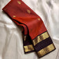 Amudham — Rust Orange Pure Silk Kanchipuram
Rust-orange body with golden paisley buttas & coffee-brown zari borders ✨
Silk Mark Certified • Free Shipping USA • Ships in Two Weeks ✅