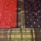 Aruna Mayil – Pure Korvai Kanchipuram Silk Saree

Brick red body with zari rosette buttas

Grand coffee-brown korvai border & pallu with peacock panels, medallions & temple teeth in rich gold zari

Silk Mark Certified | Blouse Piece Included | Fall & Pico