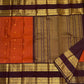 Rust Orange Mayil – Pure Korvai Kanchipuram Silk Saree
Grand jamuni Zari border rettapet &  pallu with rich traditional zari weaving
Silk Mark Certified, ships in 2 weeks blouse stitching available