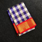 ✨ Varnika Checks — Pure Silk Kanchipuram Saree (Kattam)
Indigo–lavender–ivory checks with roja-red zari borders & rani contrast pallu
Silk Mark Certified ✅ • Ships in Two Weeks • Free Shipping within USA 🇺🇸