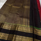 Ishwaryam ❤️🕊️✨

Ruby  Red Handwoven Kanchipuram Silk Saree with Majestic Gandaberunda Zari Adai Motif 🕊️🌟

Ornate Rettapet Border with Delicate Kamalam Seer Floral Detailing 🌺🪡

Deep Coffee Brown Pallu Adding Warmth and Elegant Contrast ☕🌿