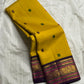 Kili Manjari — Pure Silk Kanchipuram
Haldi Yellow • Parrot & Coin silk thread Buttas • Plum Zari Border
Silk Mark Certified ✅ Free  Shipping ✅ Ships in 1 week ✅