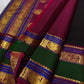 Mahathi Kanjivaram — Black Silk with Elephant Zari Borders
Deep Black Body • Green & Maroon Contrast • Blue Temple Highlights
Silk Mark Certified • Free Shipping within USA • Ships in Two Weeks