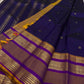 Swarna Laya — Pure Silk Kanchipuram Saree
Deep vaadamalli purple with gold zari buttas, antique-gold border, and rich striped pallu.
Silk Mark Certified • Free USA Shipping • Ships in Two Weeks.