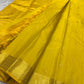 ✨ Maragatha Manjal — Pure Silk Kanchipuram Saree ✨
Radiant turmeric–marigold yellow with gold zari coin & floral buttas, peacock–paisley border & grand brocade pallu.
Silk Mark Certified • Free USA Shipping • Ships in 2 Weeks • Blouse Stitching $30 ✅