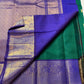 ✨ Pure Kanchipuram Silk Saree

🟢 Emerald green body with gold paisley buttas

💜 Royal purple korvai border & grand elephant procession pallu

🪡 Silk Mark Certified • Fall & Pico Done • Blouse Stitching $30

📦 Free USA Shipping • Dispatch in 1 week •