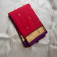 Varam – Vibrant Red Kanchipuram Silk Saree with Chevron Zari Border & Gold Paisley Buttas | Traditional South Indian Wedding Wear | Pure Heritage Handloom