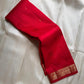 Red Radiance — Pure Silk Kanchipuram Saree
Arakku Vermilion Silk with Gold Peacock & Paisley Buttas ✨
Silk Mark Certified ✅ | Free USA Shipping 🇺🇸 | Ships in Two Weeks