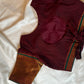 Maroon Narayanpet blouse