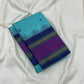 Amethyst Neelam • Pure Silk Kanchipuram Saree
Aqua–Teal Body with Silk-Thread Buttas • Navy Pallu & Amethyst Borders
Silk Mark Certified • Free USA Shipping • Ships in Two Weeks ✅