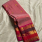 Pure Kanchipuram Silk Saree – Pink Body, Royal Purple Korvai Borders

Annapakshi zari stripes & paisley buttas • contrast purple blouse

Silk Mark Certified • Fall & Pico Done • Blouse Stitching Available ($30)

Free Shipping within USA ships in 2 weeks