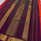 Varam – Vibrant Red Kanchipuram Silk Saree with Chevron Zari Border & Gold Paisley Buttas | Traditional South Indian Wedding Wear | Pure Heritage Handloom