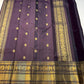 Aruna Mayil – Pure Korvai Kanchipuram Silk Saree

Brick red body with zari rosette buttas

Grand coffee-brown korvai border & pallu with peacock panels, medallions & temple teeth in rich gold zari

Silk Mark Certified | Blouse Piece Included | Fall & Pico
