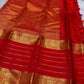 Aruna Kiran Red — Pure Silk Kanchipuram Saree
Crimson body with gold pinstripes, coin buttas & elephant zari borders
Silk Mark Certified • Free USA Shipping • Ships in Two Weeks