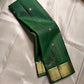 Kili Green ✨
Vairaoosi Pure Silk Kanchipuram Saree
Adorned with graceful Kili (parrot) motifs
Vanki Neli Border with Arai Maadam & Rudhraksham Pet
Opulent Grid Zari Weave with Green Vairaoosi Blouse fabric
