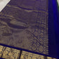 Swaram Lightweight – Enchanted Teal
Feather-Light Teal Green Kanchipuram Silk Saree
Royal Blue Zari Borders with Peacock Medallions
