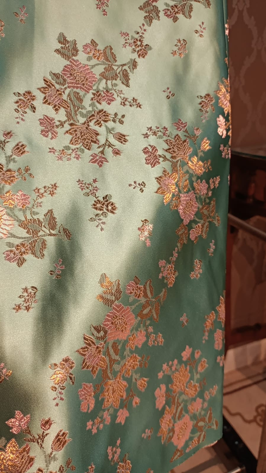 Luxury Parcha silk Banarasi blouse featuring dense weave and intricate zari woven surface