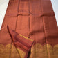 Rust Orange Elephant Peacock Arches – Pure Silk Kanchipuram Saree
Tiny gold podi butta motifs with grand elephant & peacock arch borders
Rich antique-gold zari pallu with floral columns & temple designs
Silk Mark Certified | Free Shipping within USA-