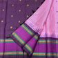 Vadamalli Reku kattam– Pure Silk Kanchipuram Saree

Plum-purple body with gold floral buttas & rettai-pettu borders

Pink checked reku pallu; contrast checked blouse included

Silk Mark Certified | Free Shipping within USA

Ships in 1 Week | Fall & Pico