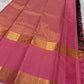 Chandra Pushpam – Rani Pink & Aubergine Pure Silk Kanchipuram ✨🌸

Contrast Aubergine Brocade Pallu with Golden Jaal 🌌

Yellow-Gold Zari Borders with Annam & Floral Motifs 🦚

Silk Mark Certified ✅ | Fall & Pico Done ✅

Free Shipping within USA 🚚 |