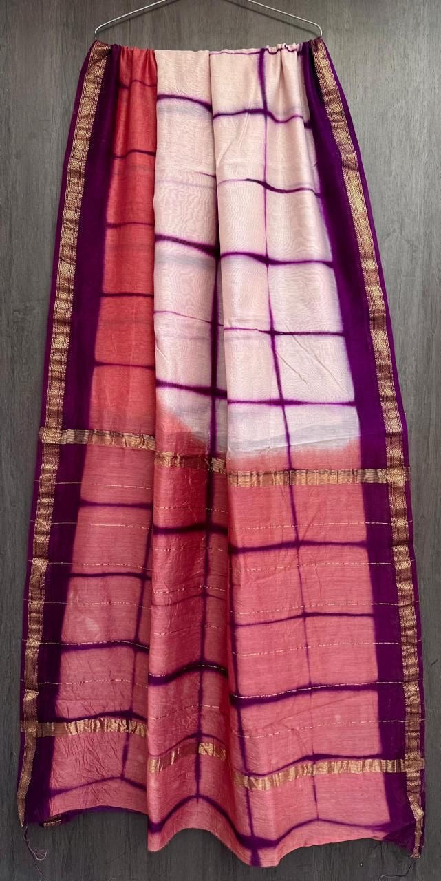 maheshwari saree pallu detail silk cotton weave handcrafted in maheshwar