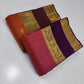Burnt orange pavun butta – Pure Kanchipuram Silk Saree
Burnt Orange  body adorned with delicate kattam checks ✨
Scattered gold medallion buttas add timeless temple elegance

Silk Mark Certified, delivery in 2 weeks