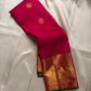 Divya Pushpam — Pure Silk Kanchipuram Saree
Rani-pink body with gold floral buttas & kattam weave ✨
Grand zari borders with lotus vines & medallions 💫
Rich brocade pallu with temple roundels & green selvedge 🌿
Silk Mark Certified ✅ • Free USA Shipping