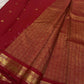 Ratna Rekha — Pure Silk Kanchipuram Saree
Deep kumkum red body with gold coin buttas, rich woven zari jaal pallu, and antique-gold floral borders.
Silk Mark Certified • Blouse Stitching ($30) • Free USA Shipping • Ships in 1 Week