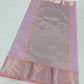 Pink pastel 💕🌸 pure silk chanderi  Sona roopa zari jaal and ornate border