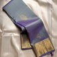 Dia ✨ – Unique Ash Lilac Grey Kanchipuram Pure Silk Saree
Gold Zari Buttas Adorning the Body
Intricate Gaja–Annam (Elephant & Peacock) Motif Border
Coordinated Ash Lilac Grey Silk Blouse Piece Included
Silk Mark Certified | Fall & Pico Done