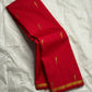 Mina Muniya ( parrot motif ) — Pure Silk Kanchipuram
Vermilion red body with golden muniya (parrot) motifs & intricate zari work ✨
Silk Mark Certified • Grand Mayil Pallu • Ships in Two Weeks • Free Shipping within USA