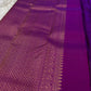 Svaroopam Vibrant Purple
Magenta-Purple Kanchipuram Silk Saree
Fine Zari Buttas & Ornate Heritage Border