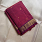 Vaidehi Violet Shot Amethyst – Pure Kanchipuram Silk Saree ✨
Featuring gold paisley buttas, vaira-oosi diamond borders & royal violet pallu 💜
Silk Mark Certified ✅ | Ships in Two Weeks | Free Shipping within USA 🇺🇸