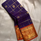 Raga Priya ✨ – Pure Kanchipuram Silk Saree
Royal Purple Body with Zari Kattam & Mayil Chakram Buttas
Sunset Orange Korvai Border in Neli Vanki Zari Pattern
Grand Orange Brocade Pallu with Intricate Weaves
Silk Mark Certified | Fall & Pico Done |
