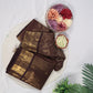 Deep Brown Vairaoosi Kanchipuram Silk Saree