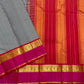 Rani Ember Podi Kattam — Pure Silk Kanchipuram Saree
Black & Ivory Micro Checks with Rani Magenta–Orange Korvai Border ✨
Silk Mark Certified • Fall & Pico Done • Ships in Two Weeks • Free USA Shipping ✅