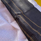 Pure handloom cotton sungudi saree with big peacock border in red