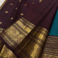 Neeli Megham – Pure Silk Kanchipuram
Teal-blue body with gold annapakshi buttas & aubergine korvai border in antique zari brocade
Silk Mark Certified • Fall & Pico Done • Blouse Stitching Available ($30) • Free Shipping within USA • Ships in Two Weeks