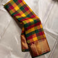 Manjal–Kumkumam Paalum pazhamum Kattam | Pure Silk Kanchipuram


Haldi Yellow • Kumkum Red • Tulasi Green Paalum-Pazhamum Checks

Korvai Maroon Border • Rich Gold Zari • seer Zari Pallu with Tassels

Silk Mark Certified • Free Shipping within USA 2 weeks
