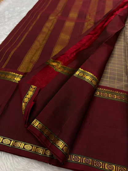 Pure silk Handloom kanchi kattams