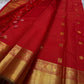 Ravi Kiranam Red Zari Kattam | Pure Silk Kanchipuram

Fiery Kumkum-Red • zari  Checks & Zari Buttas

Grand Gold Zari Border • Brocade Pallu with Ornamental Medallions

Silk Mark Certified • Free Shipping within USA

Ships in Two Weeks | Blouse Stitc