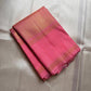 muthyam 🌸✨
Rose Pink & Coral Peach Pure Kanchipuram Silk Saree 💖
Soft Rose Pink Body with Subtle Golden Zari Checks ✨
Coral-Peach Minimalist Borders & Elegant Horizontal Pallu Detailing 🌿
Silk Mark Certified ✅ Lustrous Handwoven saree