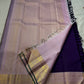 violet Sorgavasal mayil — Pure Silk Kanchipuram Saree
Deep violet body with antique-gold zari chakram buttas and petal-pink brocade mayil (peacock) borders
Silk Mark Certified ✅ • Ships in Two Weeks ✅ • Free Shipping within USA 🇺🇸