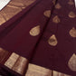 Thamarai — Deep Brown — Pure Kanchipuram Silk Saree
Deep Brown with Gold Zari Leaf Buttas & Diamond Jaal Pallu
Silk Mark Certified • Free Shipping within USA • Ships in Two Weeks