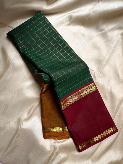 Pure silk Handloom kanchi kattams