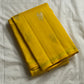 Kanaka Mayuri — Pure Silk Kanchipuram Saree
Haldi / Marigold Yellow with Silver-Zari Peacock Buttas ✨
Minimal Self Borders • Contrast Plum Brocade Pallu 💜
Handwoven in Pure Mulberry Silk | Silk Mark Certified ✅
Ships in Two Weeks Free | Idam Living