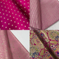 Pink - custom made Saree Blouse - Made to measure