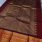 Taupe Glow – Pure Kanchipuram Silk Saree
Ash Taupe Grey Body with Lilac Undertone
Intricate Devadatta Flying Horse Motif in Zari
Deep Maroon Varisaipet Border with Rich Contrast
Grand Zari Pallu with Thazampoo Temple Motifs