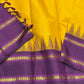 Suvarna Nitya
Mustard–Purple Kanchipuram Silk Saree
Heritage Temple Reku • Gold Zari Borders • Silk Mark Certified